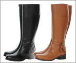 「選べる筒幅」皮革ブーツシリーズ