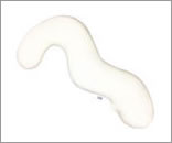 女神の無重力抱きまくら　クリーム（専用カバー付き）