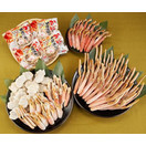 生ズワイガニむき身2.4kg＆紅ズワイ甲羅盛りセット