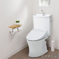 TOTO「ピュアレストQR」トイレリフォーム／洋式→洋式／特典付き