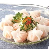 もちもち！海老たっぷり餃子／50個×2袋　計100個