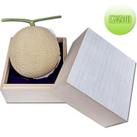 熊本産 贈答用マスクメロン／約1.2〜1.3kg×1玉