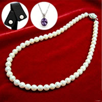 大丸松坂屋7.5〜8mmあこや真珠ネックレス3点セット