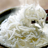 【粗選別】愛媛県産釜揚げしらす／200g×5袋　計1kg