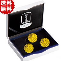 【送料無料】2019FIFA女子ワールドカップフランス大会公式記念コイン／金貨3種セット